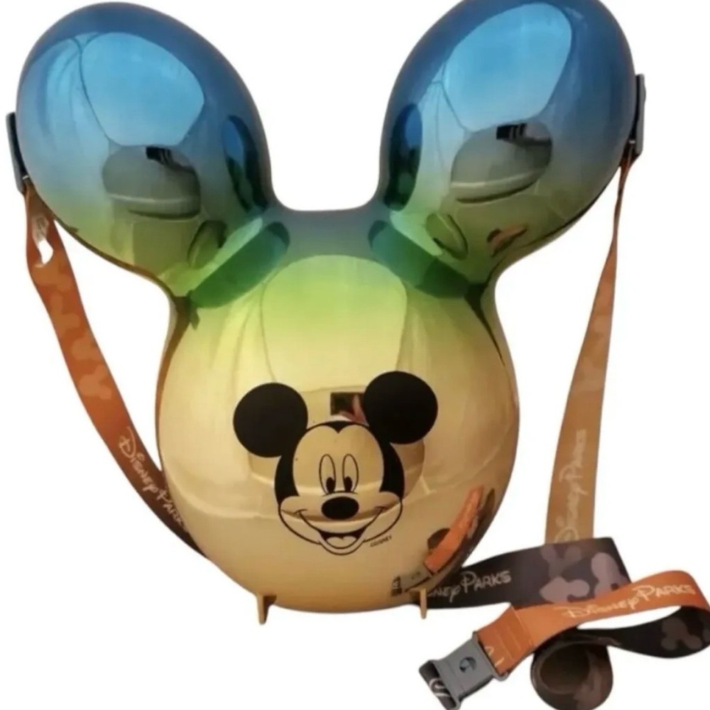 Disney Parks Mickey Mouse Balloon Popcorn Bucket New